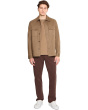Everett Slim Straight Pants In Sulfur Oak Barrel