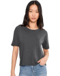 Shrunken Boxy Crew Neck Short Sleeve Tee