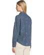 Flora Embroidered Denim Long Sleeve Shirt