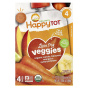 Happy Family Organics, Happy Tot®, Love My Veggies, этап 4, органическая морковь, бананы, манго и батат, 4 пакетика по 120 г (4,22 унции)