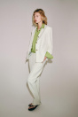 Zara ПРЯМОЙ ЛЬНЯНОЙ ПИДЖАК ZW COLLECTION Ice