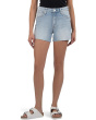 Jane High-Rise Long Shorts With Raw Hem