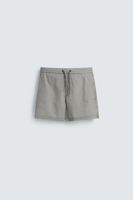 Zara ШОРТЫ ДЛЯ ПЛАВАНИЯ ИЗ МОРСКОЙ ПРОСТЫНИ 495669448-505-2