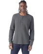 Smartwool Мужская вафельная рубашка с длинным рукавом Henley
