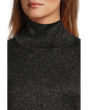 Wool Lurex Turtle Neck