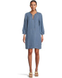 Chambray O'lei Lace-Up Dress