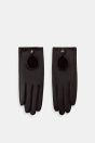 Zara Короткие кожаные перчатки 100% паук 497562347-700-2