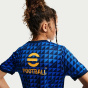 Nike Предматчевая футболка миланского "Интера" для юниоров сезона 2026/27