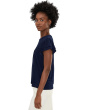 Double Ruffle Crew Neck Knit Top