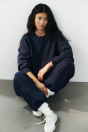 Zara ОСНОВА-ТОЛСТОВКА темно-синего цвета