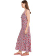 Sleeveless Ruffle Front Woven Maxi Dress