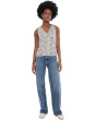 Twist V-Neck Sleeveless Top