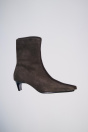 Zara ЗАМШЕВЫЕ БОТИЛЬОНЫ НА КАБЛУКЕ 502649244-116-35