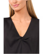 Sleeveless Twist V-Neck Top