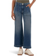 Charlotte High-Rise Wide Leg Pork Chop-wide Hem In Reflective