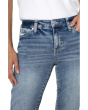 Liv Non-skinny Skinny With Cut Hem