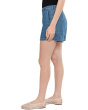 Zoe Shorts with E Back - Denim