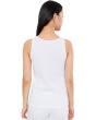 Organic Cotton Stretch Rib Scoop Neck Slim Tank
