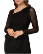 Asymmetrical Crepe Dress