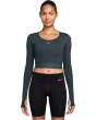 Pro Dri-FIT Cropped Long-Sleeve Top