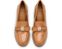 Deco Bow Patent Leather Heeled Loafers