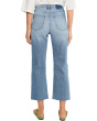Sundaze Crop High-rise Straight Crop In Marina Vintage