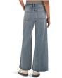 Ryan High Rise Fab Ab Super Wide Leg Raw Hem