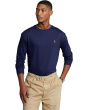 Polo Ralph Lauren Мужская футболка классического покроя с длинным рукавом Soft Touch