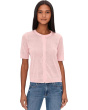 Sheer Short Sleeve Cardigan