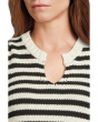 Rosanna Striped Puff Sleeve Sweater