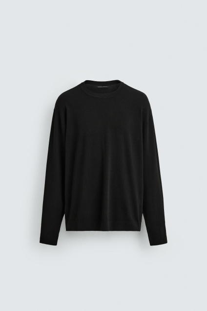 Zara СВИТЕР ИЗ ВИСКОЗНОЙ ТКАНИ 495680395-800-2