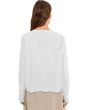 Organic Linen Cotton V-Neck Cardigan