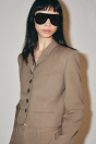 Zara ПРИТАЛЕННЫЙ БЛЕЙЗЕР С карамельными ПУГОВИЦАМИ ZW COLLECTION