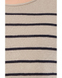 Petite Organic Linen Cotton Jewel Neck Sweater