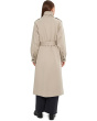 Funnel Neck Maxi Trench