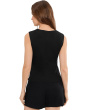 Petite Sleeveless Built In Bra Knit Top