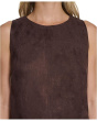 Sleevless Suede Shift
