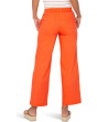 Mid-rise Pull-on Drawstring Waistband Wide Leg Pant