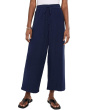 Gauze Hr Wide Leg Crop