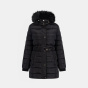 Firetrap Женская водонепроницаемая куртка-фугу средней длины с длинным рукавом