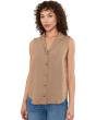 Sleeveless Gabrielle Blouse