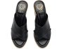 Fisella Cross Band Espadrille Wedge Sandals