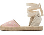 Daisies Lauren Lace-up Espadrille