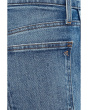 The Petite Longline Straight Jean in Pickett Wash