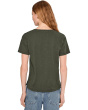 Short Sleeve V-Neck Boxy Tee
