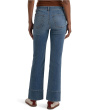 Kelsey Mid-Rise Kick Flare with Wide Hem