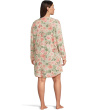 Plus Vintage Dreams Long Sleeve Nightgown With Picot Trim