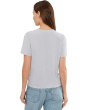 Jacee Shirred Shoulder Tee