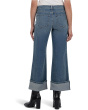 Meg High Rise Fab Ab Wide Legs Roll Up Regular Hem
