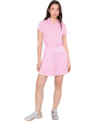 Wildflower Print Crossover V-Neck Short Sleeve